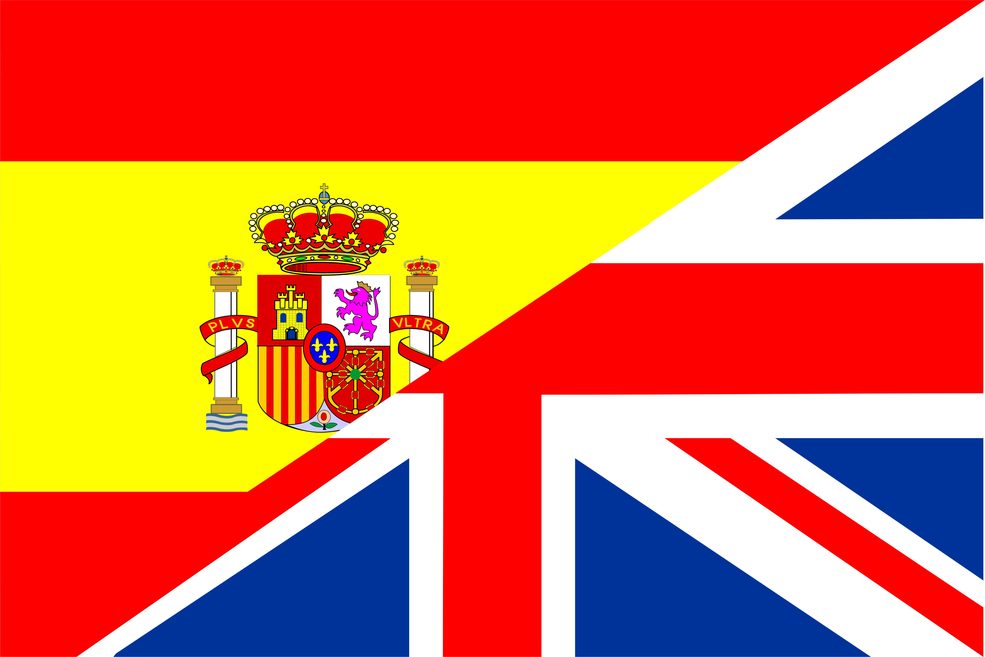 spain uk flag