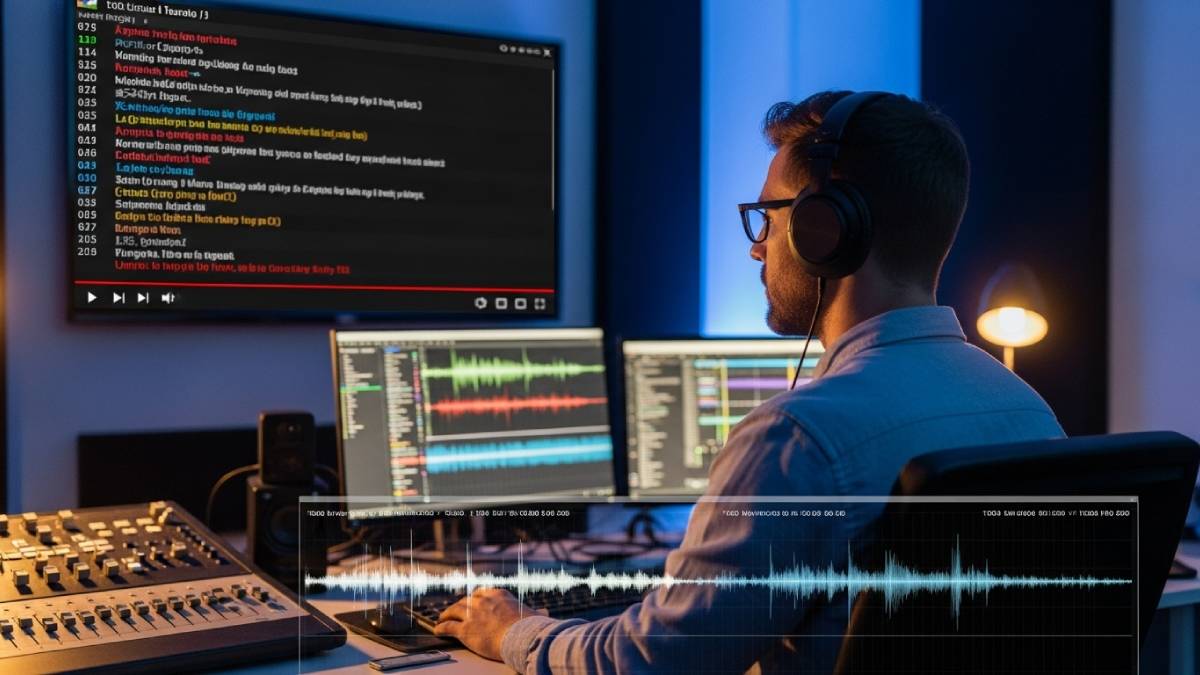 Traducteur audiovisuel sous-titrant une vidéo dans un environnement média