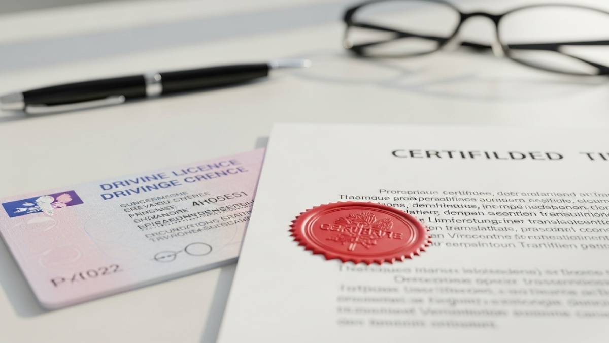 Beglaubigte Übersetzung von Führerscheinen