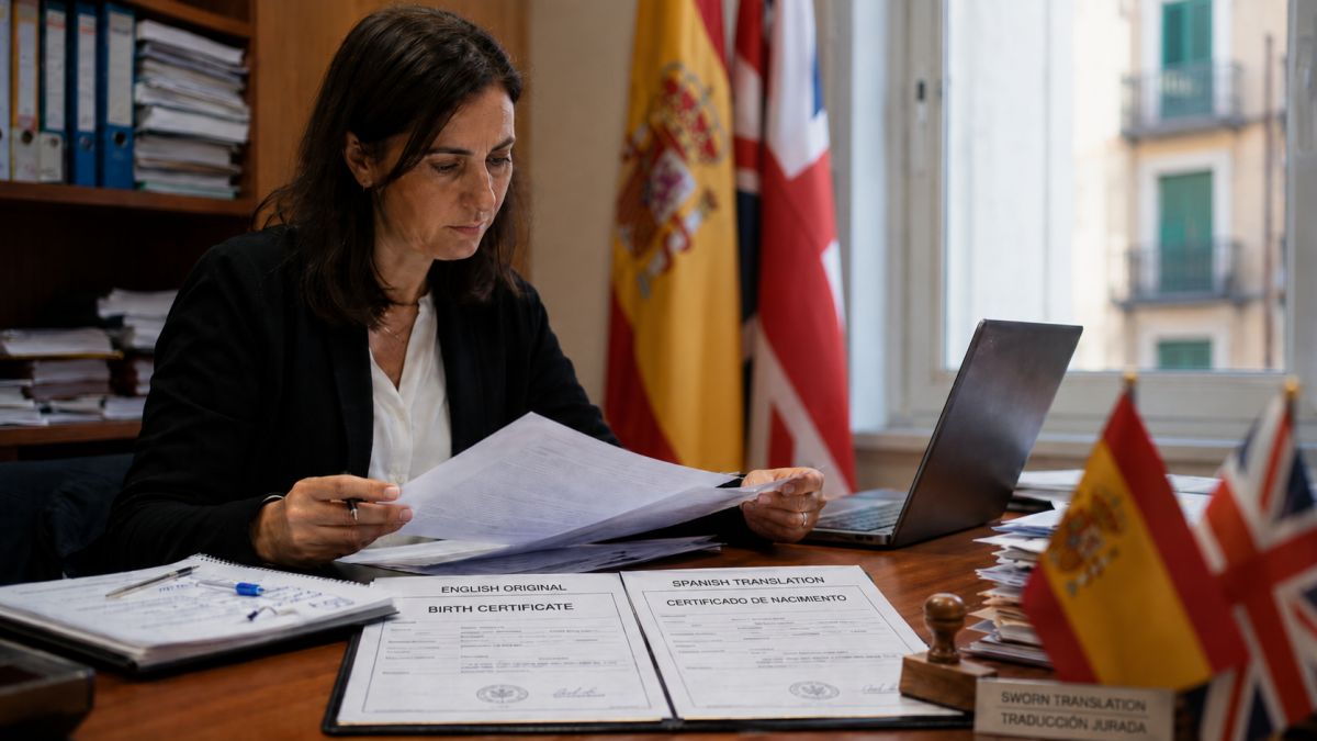 Traducción Jurada Inglés Español